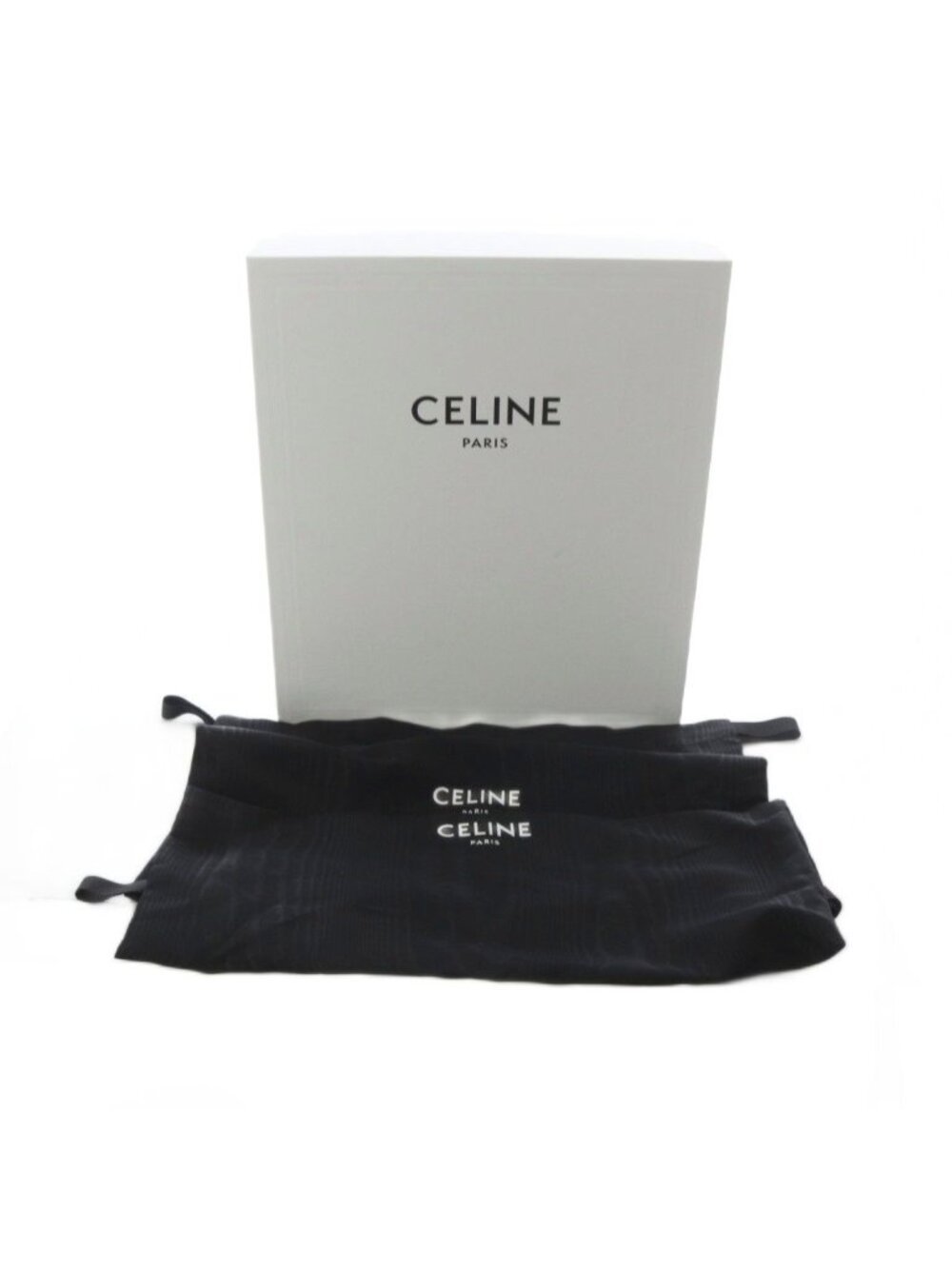 Celine Margaret Chelsea Boots Side Gore Short Flat Calfskin 36 Black - Picture 7 of 8